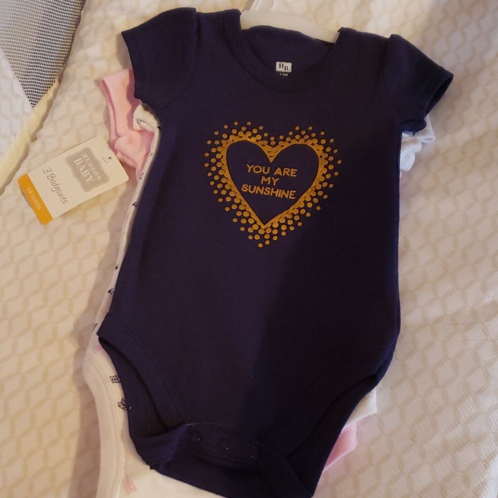 Hudson baby bodysuits